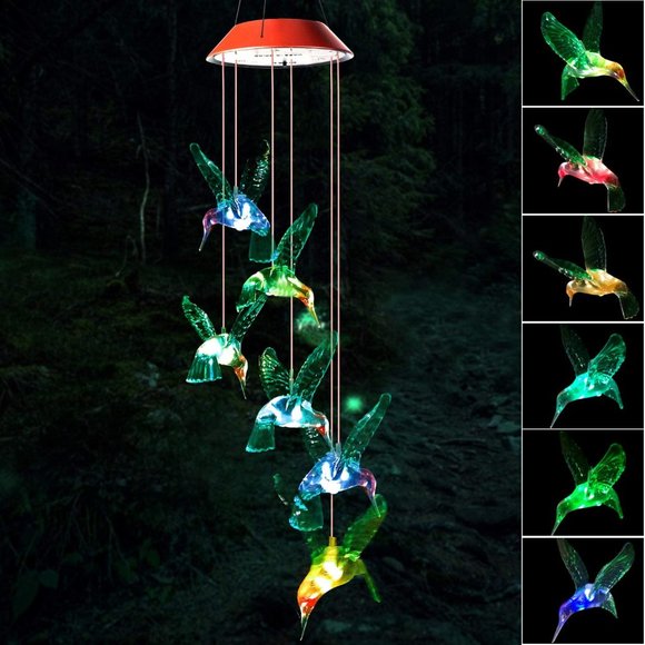 Sun Solar LED Magical Mobile Wind Chime